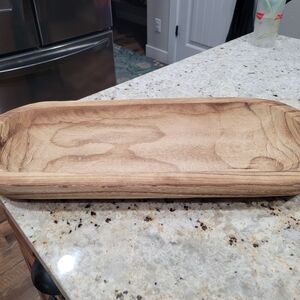 Natural Wood Bath Tray